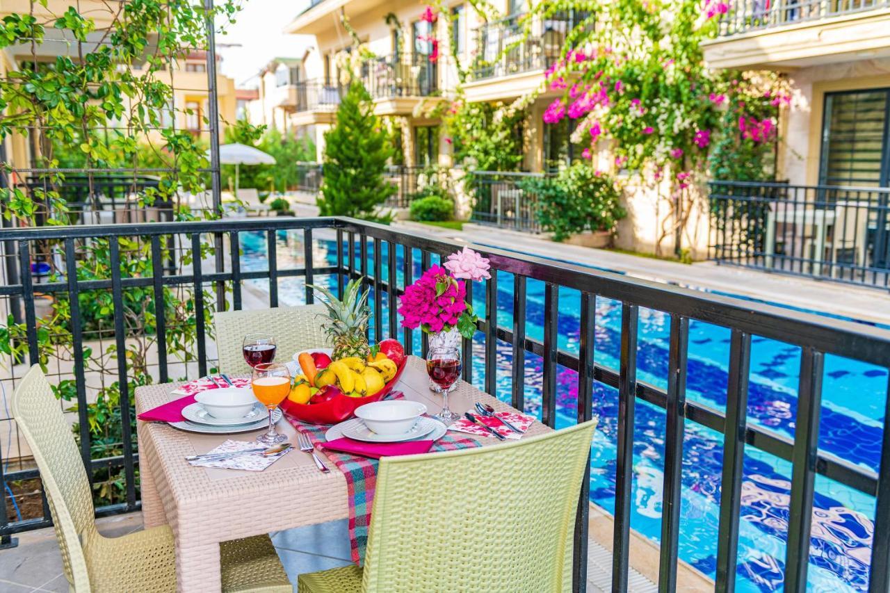 Yasam Park Apart Hotel - Fethiye Calis Beach Exterior foto