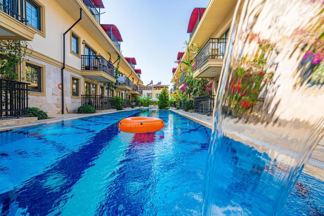 Yasam Park Apart Hotel - Fethiye Calis Beach Exterior foto