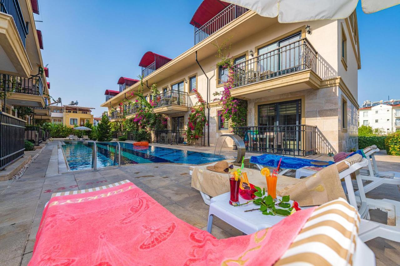 Yasam Park Apart Hotel - Fethiye Calis Beach Exterior foto