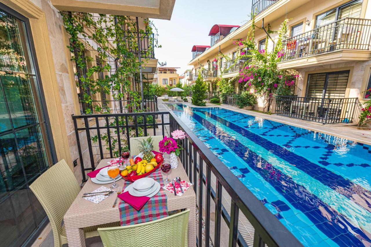 Yasam Park Apart Hotel - Fethiye Calis Beach Exterior foto