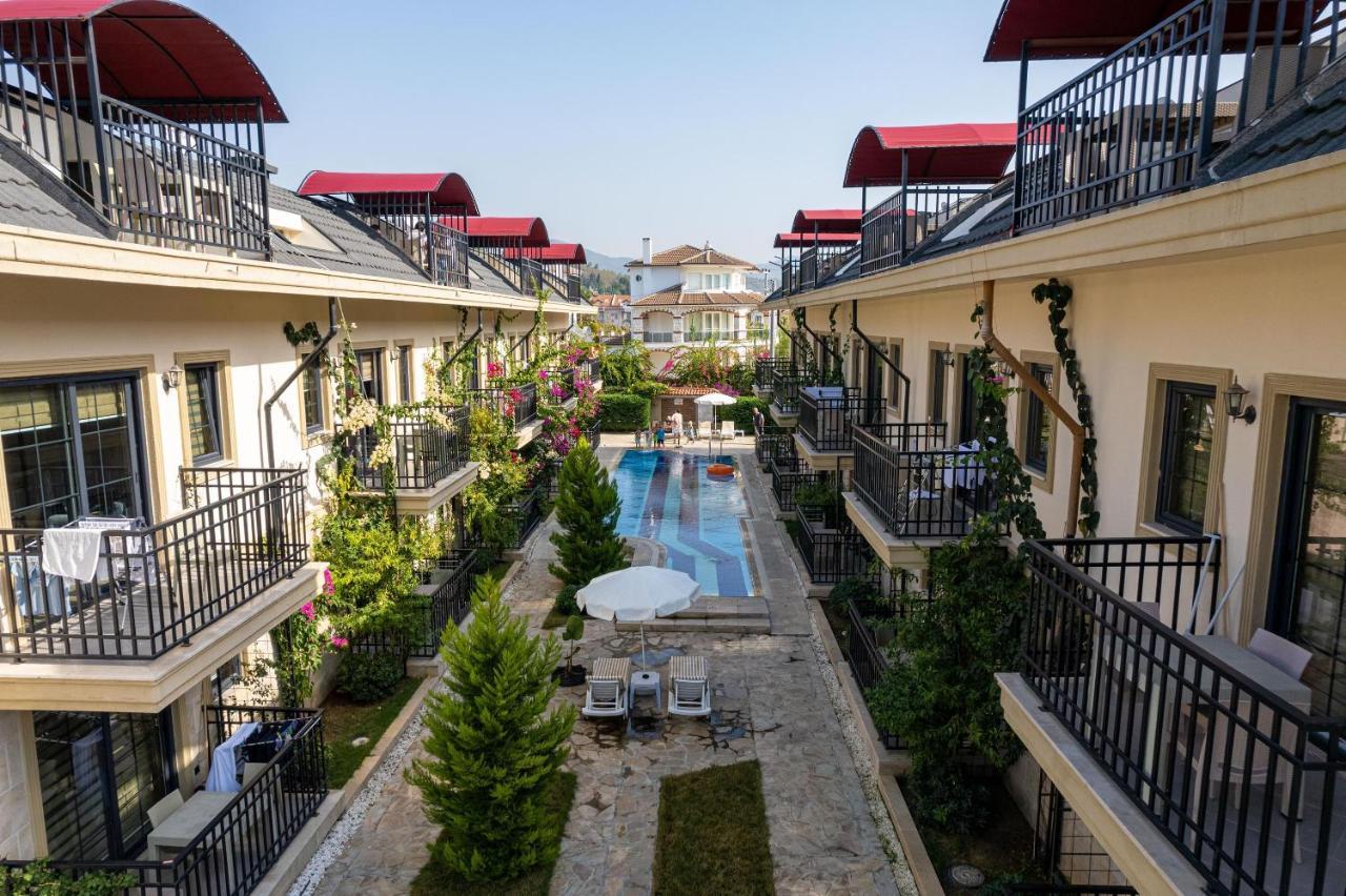 Yasam Park Apart Hotel - Fethiye Calis Beach Exterior foto