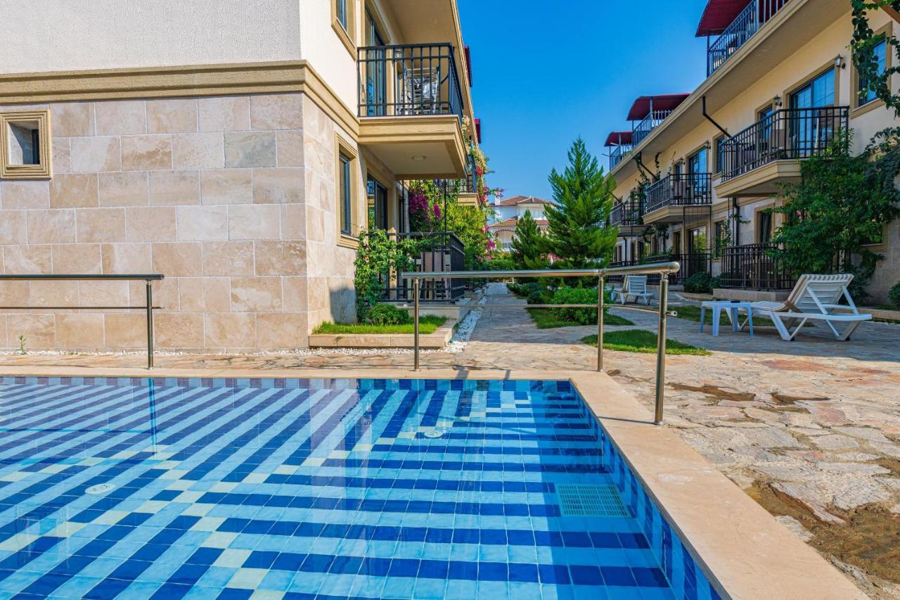 Yasam Park Apart Hotel - Fethiye Calis Beach Exterior foto