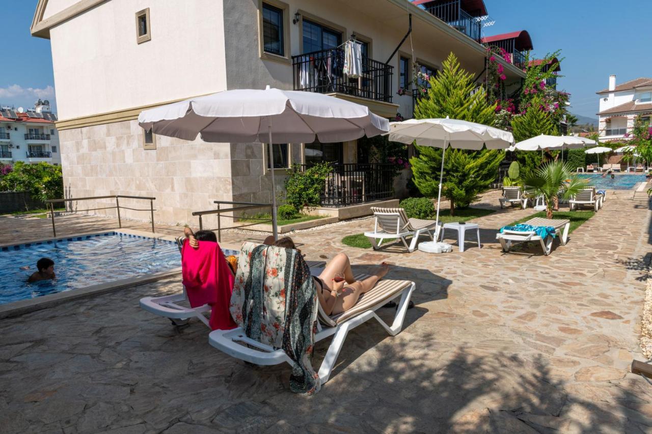 Yasam Park Apart Hotel - Fethiye Calis Beach Exterior foto