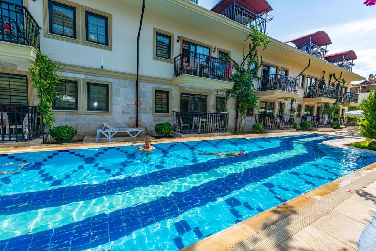 Yasam Park Apart Hotel - Fethiye Calis Beach Exterior foto