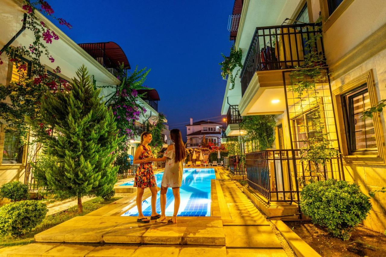 Yasam Park Apart Hotel - Fethiye Calis Beach Exterior foto