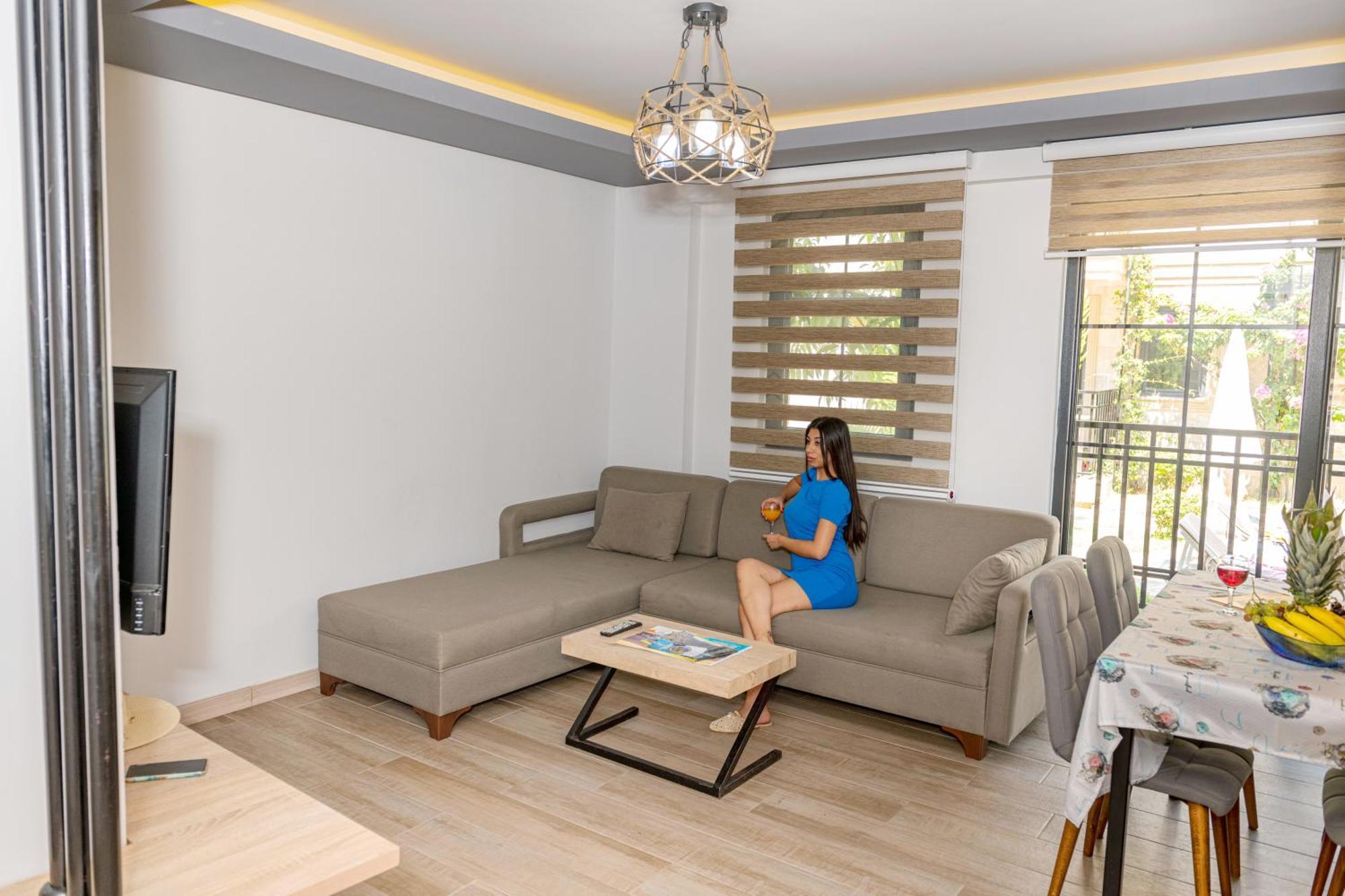 Yasam Park Apart Hotel - Fethiye Calis Beach Quarto foto